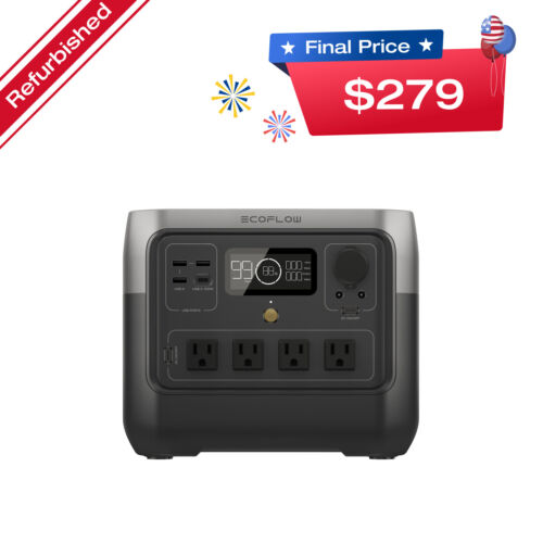 EcoFlow RIVER 2 Pro 768Wh Portable Power Station LFP Certified Refurbished EcoFlow RIVER 2 Pro 768Wh Portable Power Station LFP Certified Refurbished