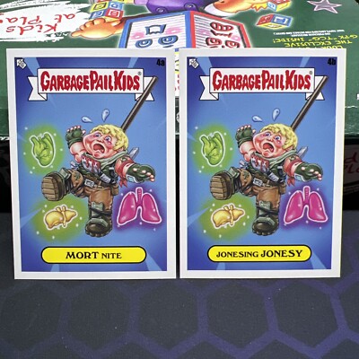 2024 Garbage Pail Kids Series 1 Kids at Play Video Game Over  Card 4a/4b