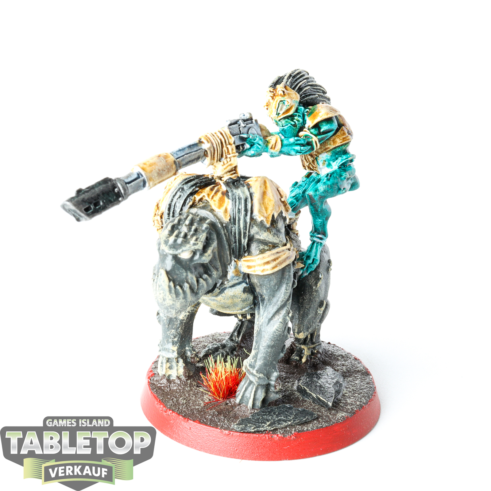 Tau Empire - Krootox Rider klassisch - bemalt