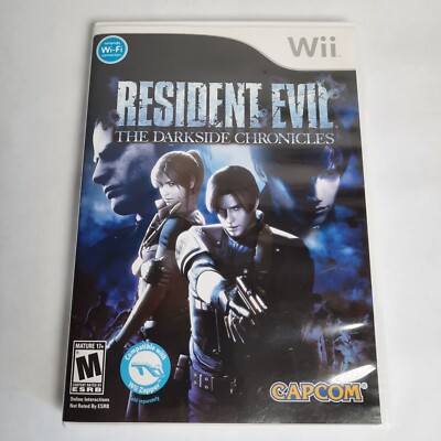 Resident Evil: The Darkside Chronicles (Nintendo Wii, 2009) CIB Complete In Box