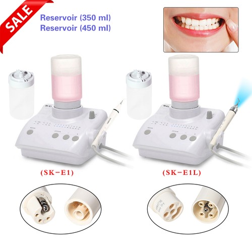 Dental Ultrasonic Scaler (LED) Handpiece 2 Bottles fit Cavitron EMS Woodpecker