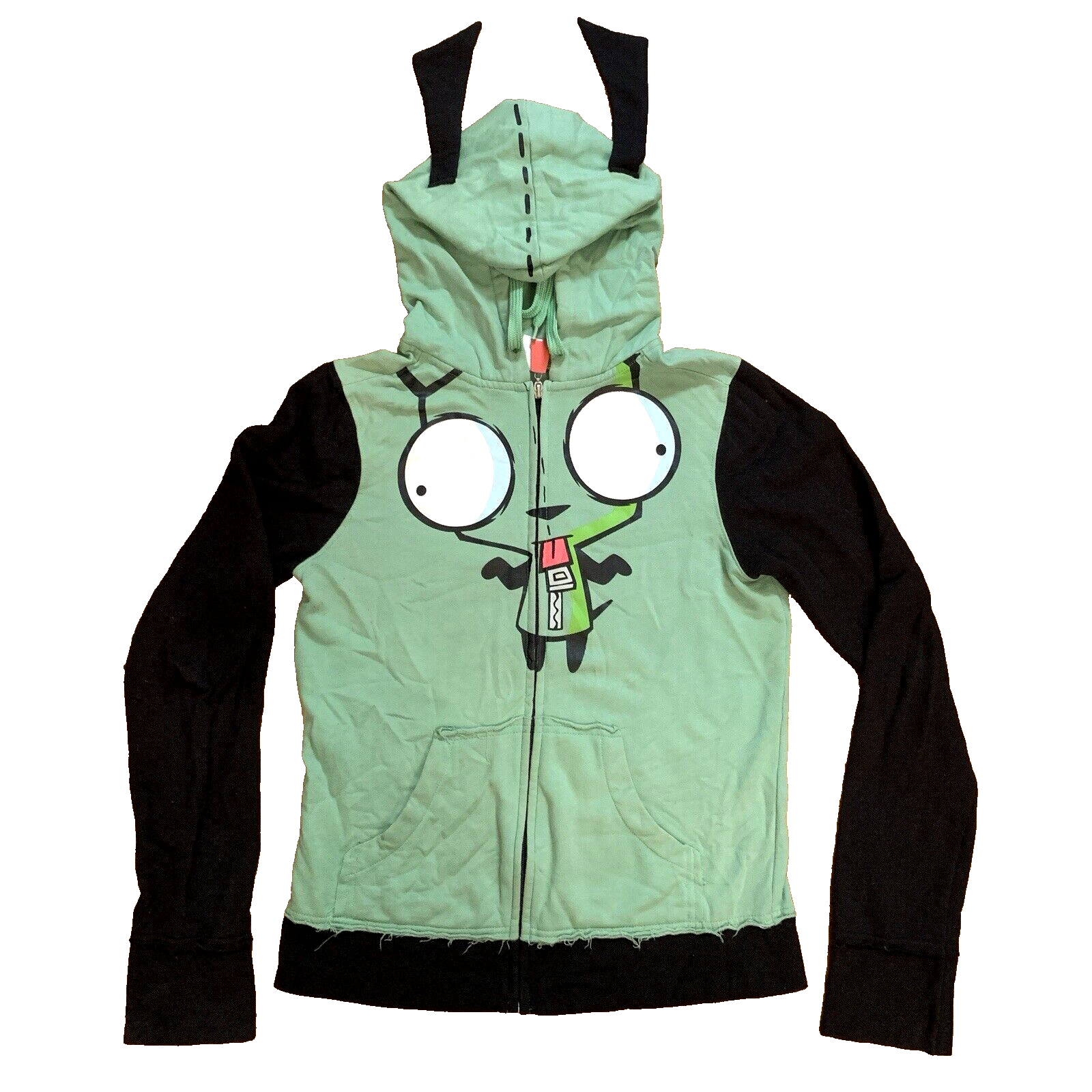 00s y2k fur zip hoodie gimmick lgb 短丈 Abercrombie & Fitch × Hysteric Glamour × If Six Was Nine Y2K