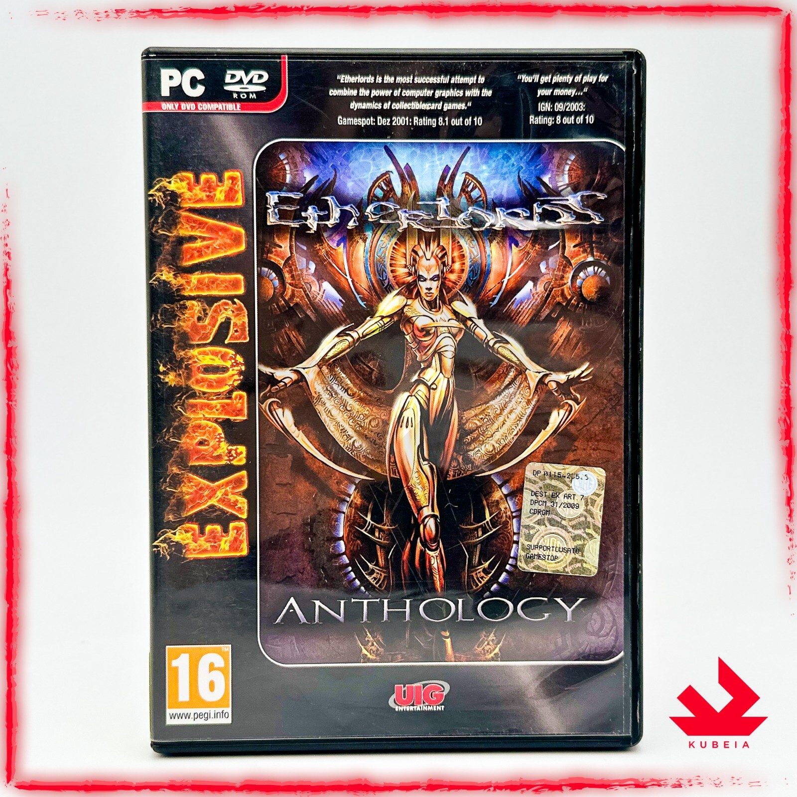 Etherlords Anthology Explosive Italiano Originale Microsoft Pc Uig Entertainment