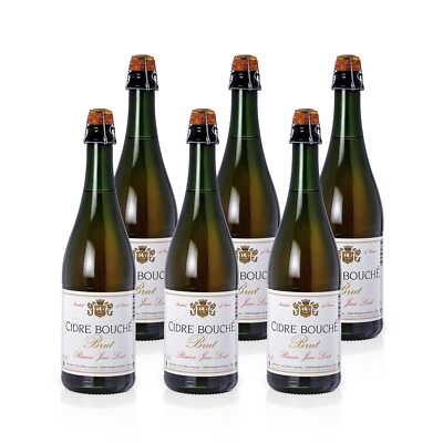 Cidre Bouché Brut - Réserve Jean Loret - Trockene Apfel-Cidre aus Frankreich 6x