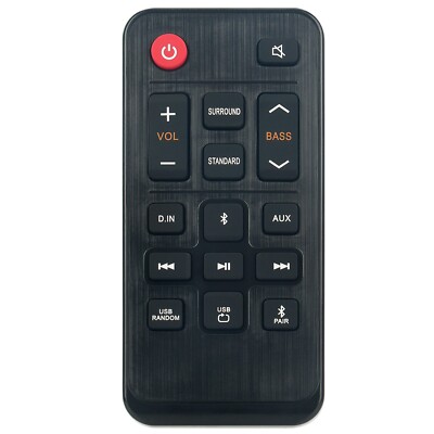 New Replace Remote for Samsung Soundbar HW-A40R/ZA HW-T40M/ZA HW-T400/ZA HW-A40R