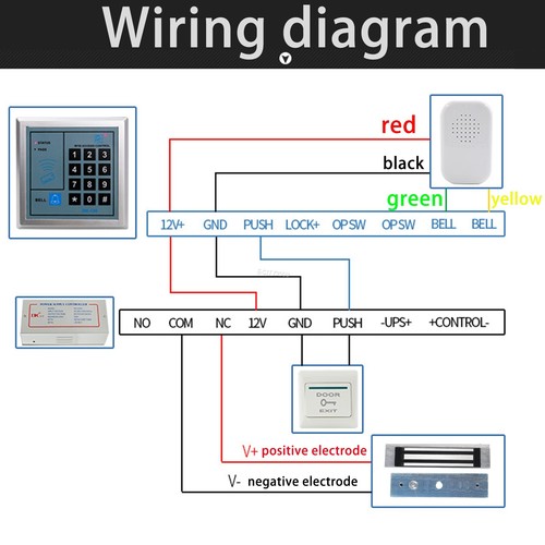 180/280KG Electric Magnetic Lock Access Security Control Door Lock /Z &L Bracket