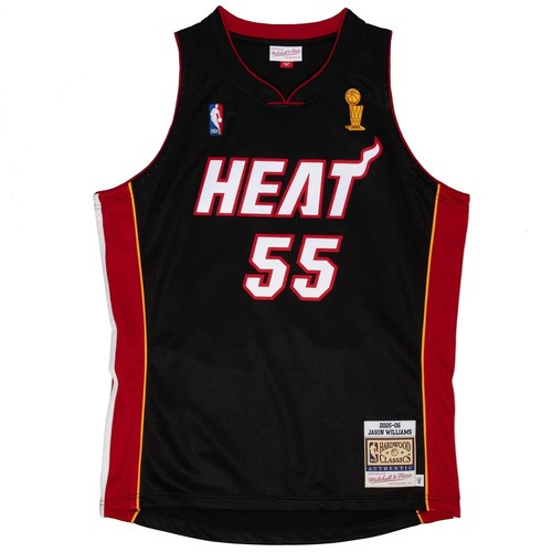 

MITCHELL - NESS NBA AUTHENTIC ROAD FINALS JERSEY MIAMI HEAT 05-06 ДЖЕЙСОН УИЛЬЯМС, Черный