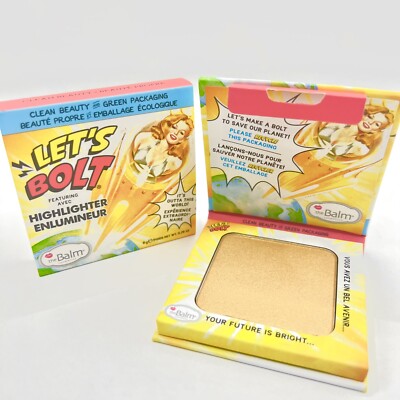 the Balm - LET'S BOLT - Highlighter - Illuminator - Clean Beauty - New In Box