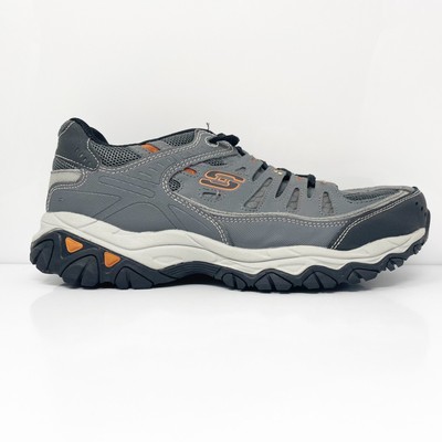 

Skechers Mens After Burn Memory Fit 50125EWW Серые повседневные кроссовки, размер 10, Серый, After Burn Memory Fit