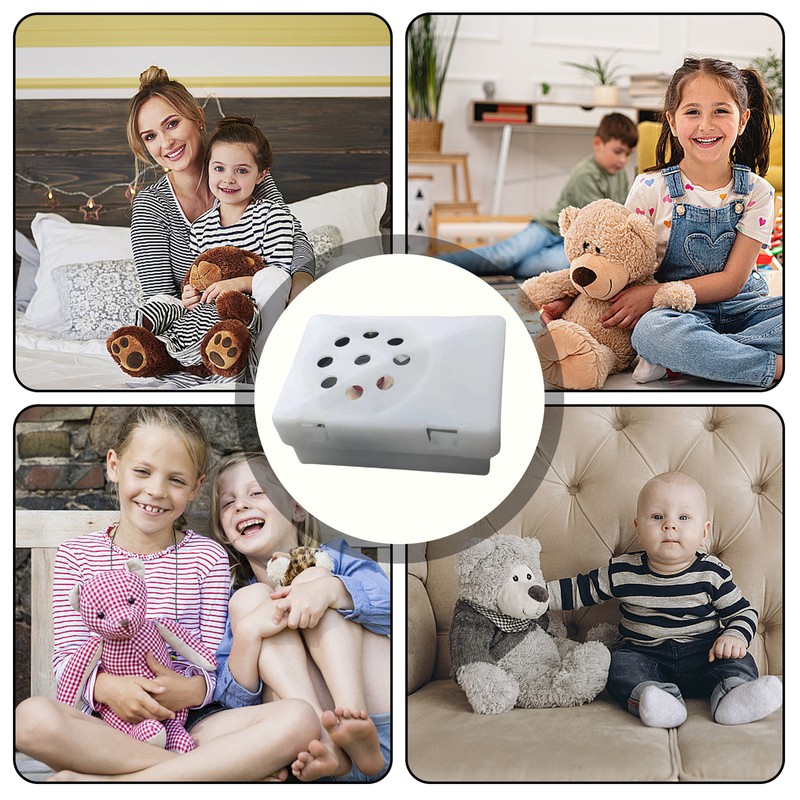 Toy Voice Box Mini Square Voice Sound Recorder Module for Plush Toy Stuffed Anim