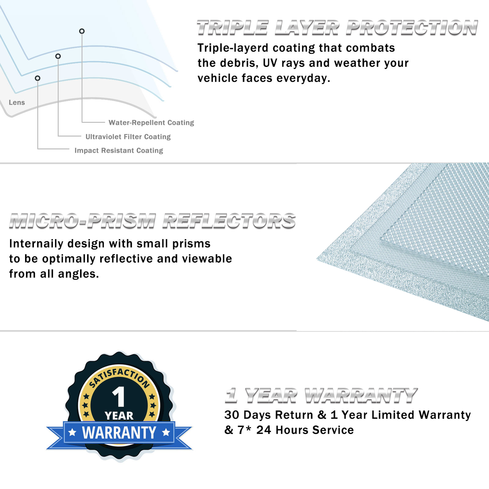 Black Headlights Clear Corner Headlamps For 2009 2010 2011 Honda Pilot L+R