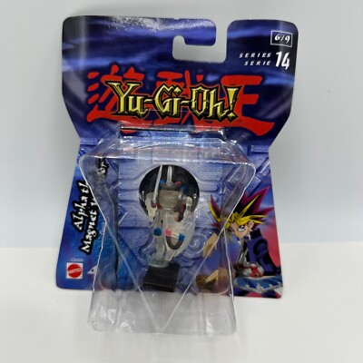 YU GI OH 2'' Action Figure Series 14 Alpha The Magnet Warrior Mattel 6/9 Holo