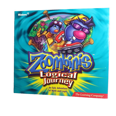 Zoombinis Logical Journey PC Game NEW Logic Math The Learning Company Win 95/XP+