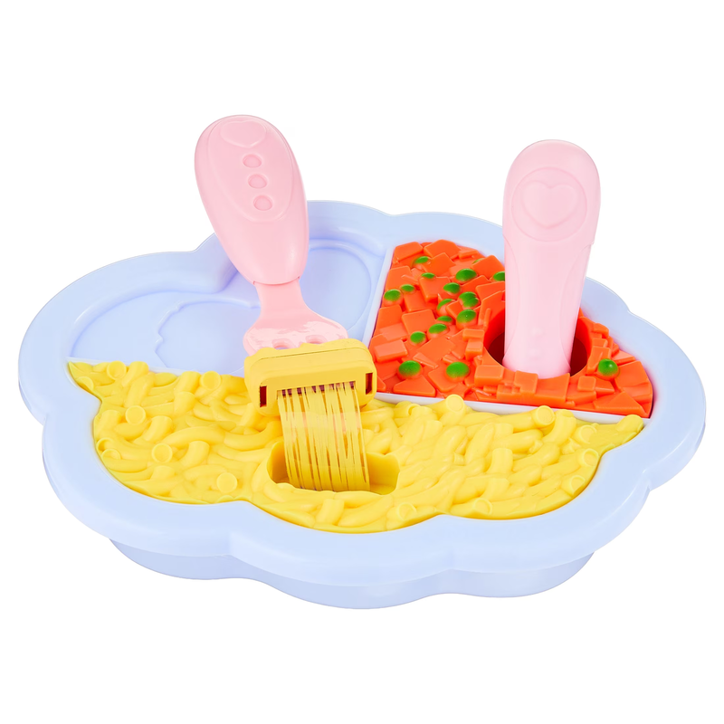 Magic Food Tray Doll Play Set, 5 Pieces