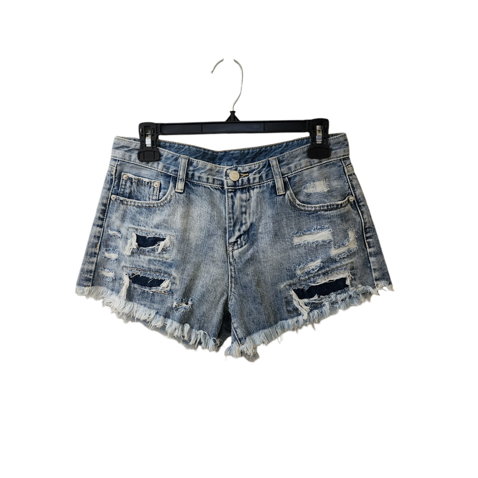 【送料&関税込】Golden  Distressed Denim Bermuda Shorts Sidefeel Women's Jean Shorts Summer Outfit 2025