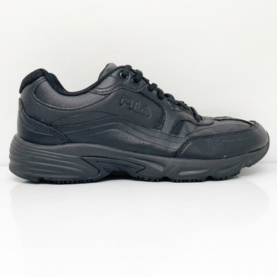 

Fila Mens Workshift 1SGW0002-001 Черная повседневная обувь Кроссовки Размер 9 4E, Черный, Workshift