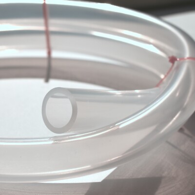 ULTRA CLEAR PURE SILICONE TUBING BY THE FOOT - ALL SIZES