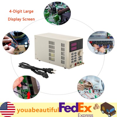 30V 5A Adjustable DC Power Supply 300W Precision Variable 4 Digital Lab KA3005D