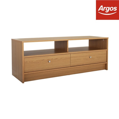 Argos Home Dalen Tv Unit Oak Effect Ebay
