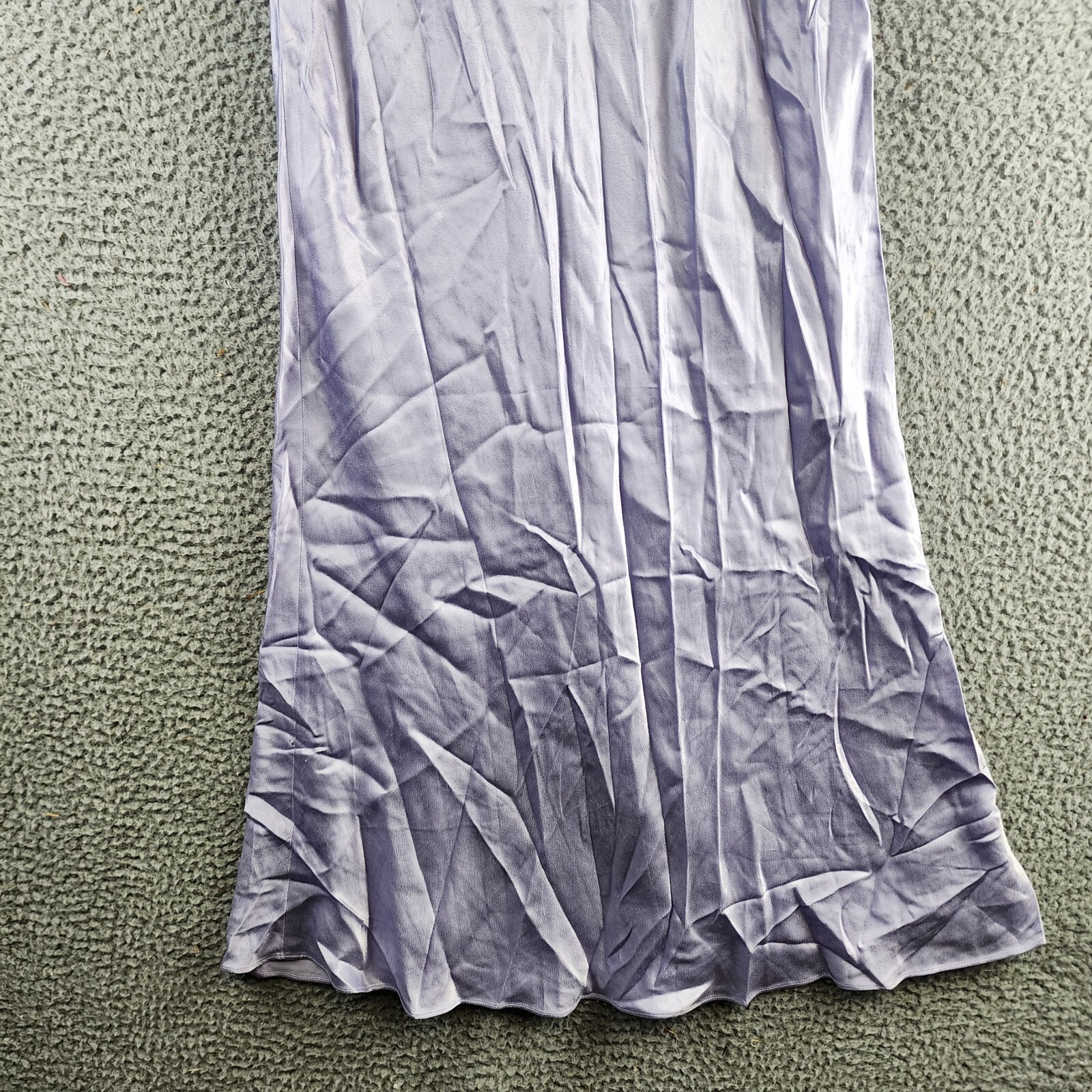 Rails Anya MIDI Skirt Women's Medium Lilac Ice Solid Elastic Waist Pull On - Picture 14 of 14