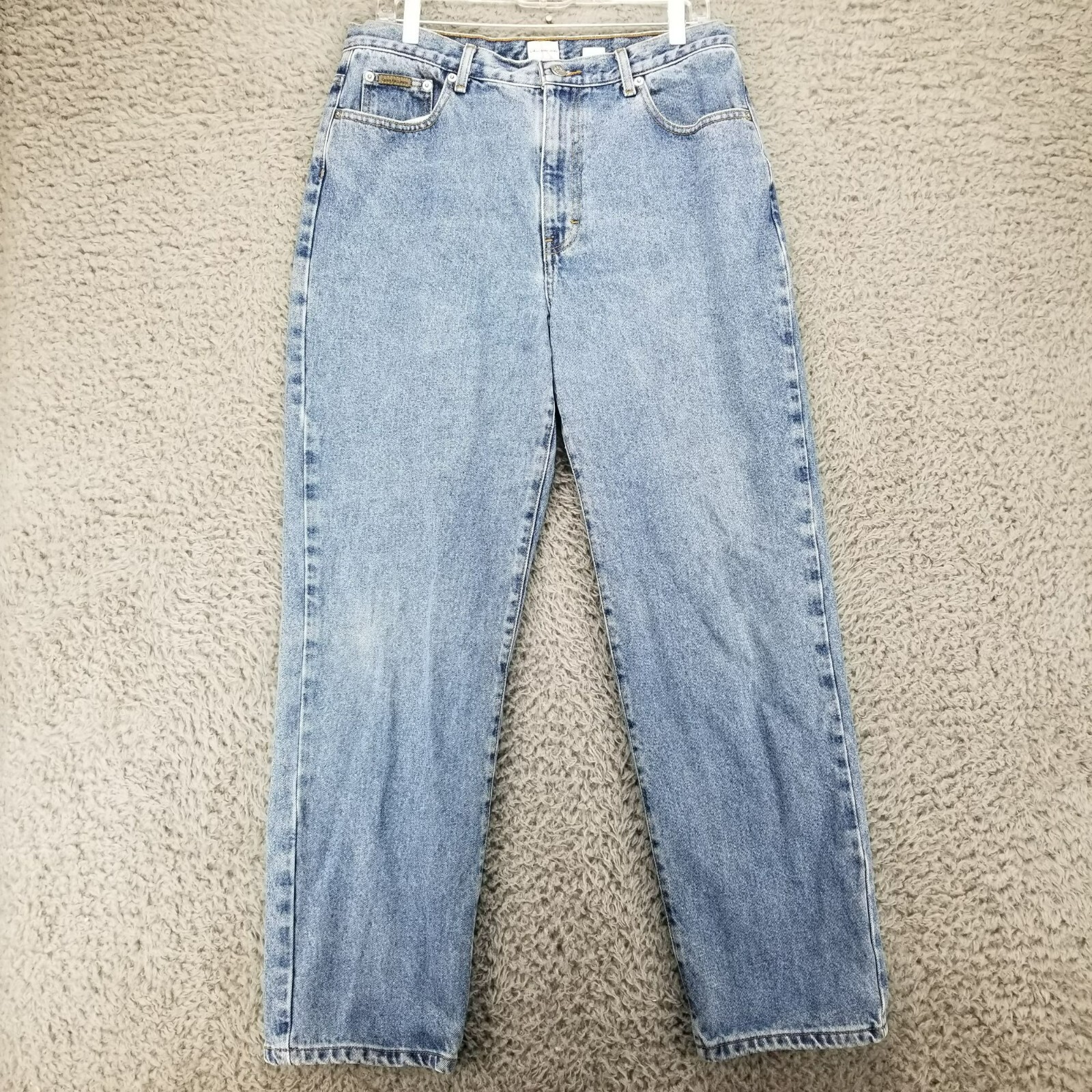 Calvin Klein Jeans Womens 32 Vintage Easy Fit Zipper Fly 100