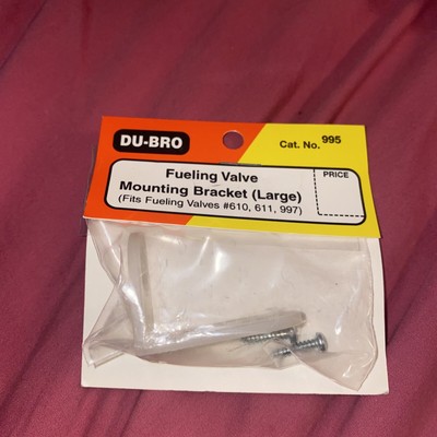 Dubro 995 Fueling Valve Mounting Bracket Large