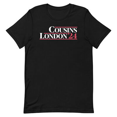 KIRK COUSINS & DRAKE LONDON T-SHIRT Atlanta Football 2024 Presidential Tee ATL