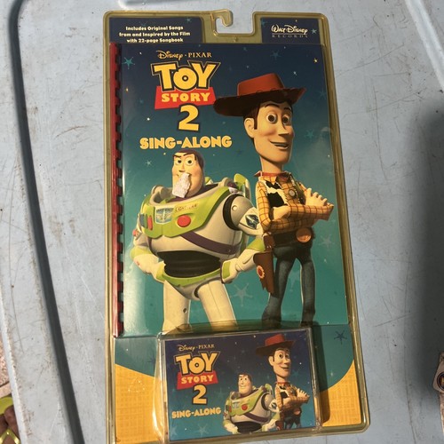 Vntg 1999 Walt Disney Toy Story 2 Read Along Cassette Book