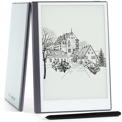 Android E-Ink ePaper Tablet, Paperwhite eBook Reader Digital Notebook for Not...