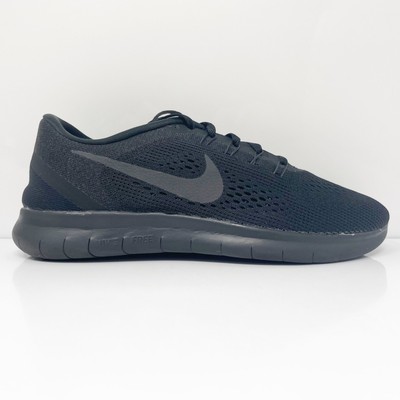 

Nike Womens Free RN 831509-002 Черные кроссовки для бега Размер 9, Черный, Free RN