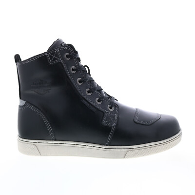 

Мужские черные кожаные кроссовки Harley-Davidson Steinman D96198 Lifestyle, Черный, Harley-Davidson Steinman