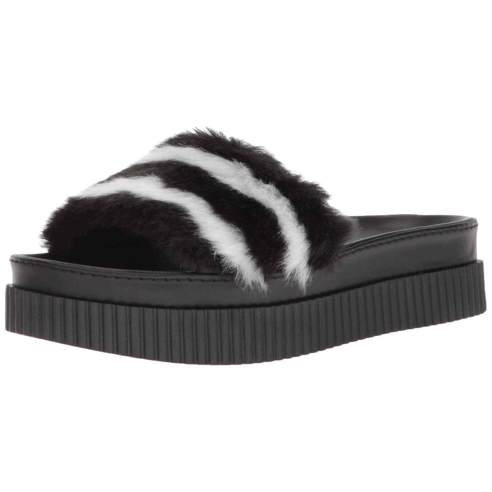

Женские шлепанцы KENDALL + KYLIE ISLA, черный/белый, США 8,5, Multicolor