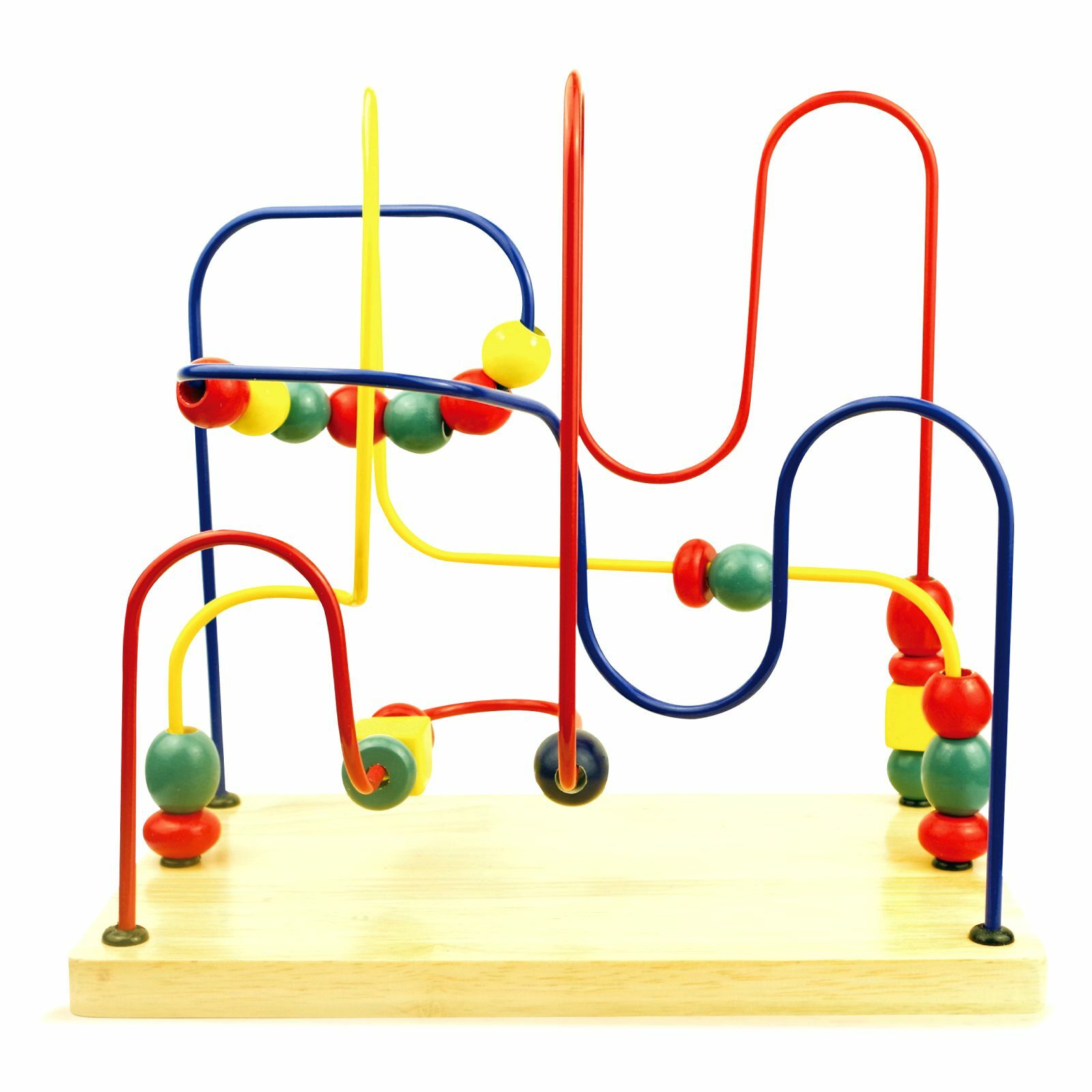 Motorikschleife aus Holz Schleife Geschicklichkeit Motorik Babys Lernspiel