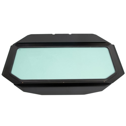 HECASA Glass Windshield Black Full Size For Can Am Maverick X3 UV Protect