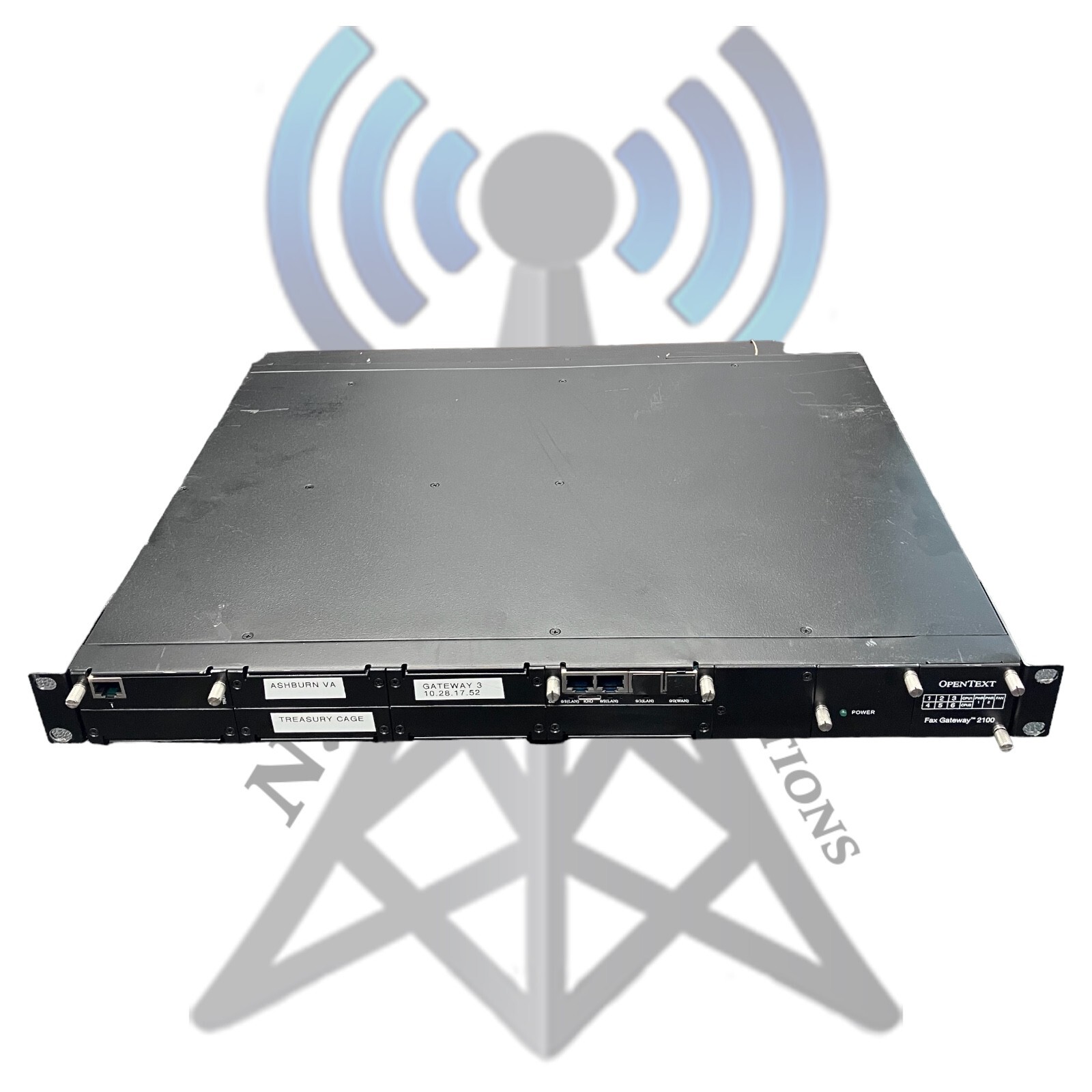 OpenText, S-CPFG2100D1, Fax Gateway 2100, Modular Fax