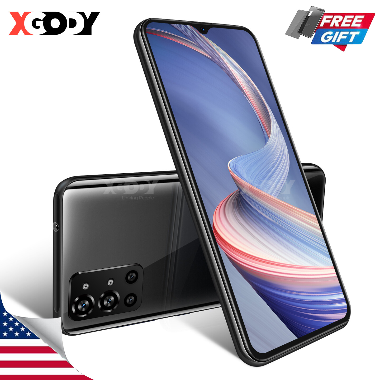 Factory Unlocked Cell Phone Android Smartphone Dual SIM T-Mobile Cheap Quad Core