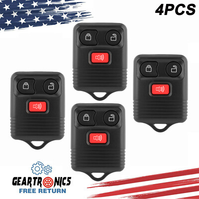 4x Keyless Entry Car Remote Control Key Fob Transmitter Alarm For Ford F150 F25*