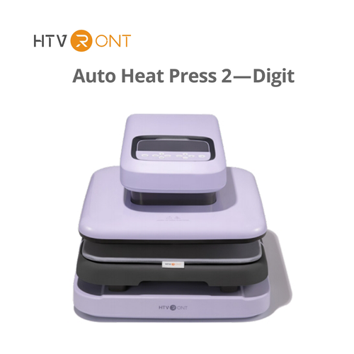 HTVRONT 15x15 Auto Heat Press Machine 2-DIGIT for Heat Transfer T Shirt Printing