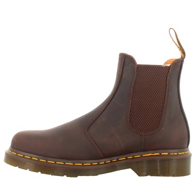 Pre-owned Dr. Martens A23us Unisex Boot 27486201 2976 Ys Crazy Horse In Brown