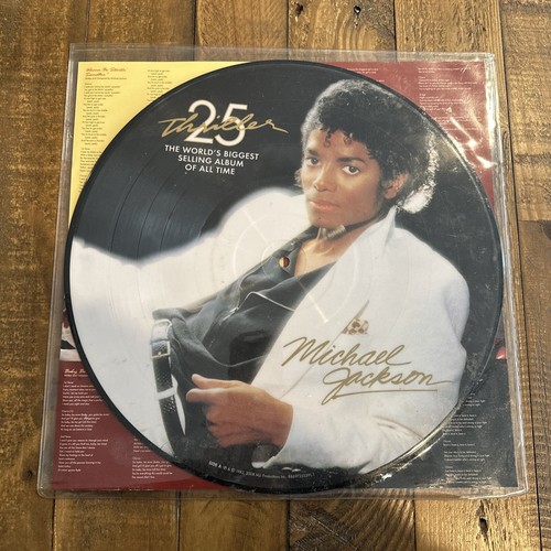 MICHAEL JACKSON Thriller 25 PICTURE DISC LP 2008 EPIC 8869 7 35339