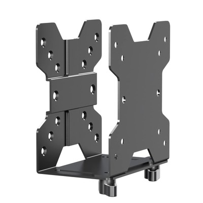Thin Client Mount Bracket Adjustable Mini PC Mount Bracket,CPU VESA Under Des...