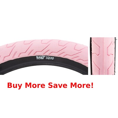 Rant Squad 20x2.35'' BMX Bike Tires FreeStyle Street Pick Your Color
