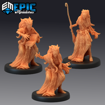 NIGHT HAG - Dungeons and Dragons Miniatures, D&D Fantasy Old Demon Evil Witch