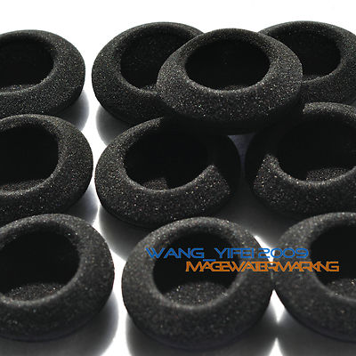10 x New Foam Ear Pad Cushion For Logitech PC 960 Stereo USB Headset Headphones