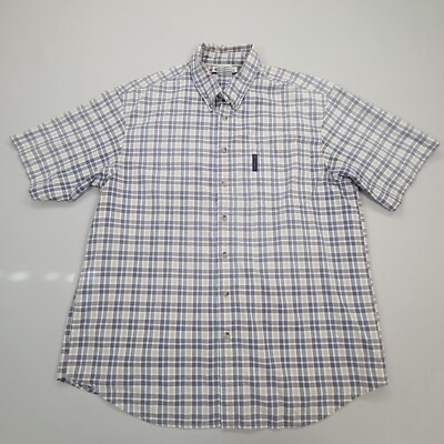 Columbia Shirt Mens Extra Large Blue Button Up Outdoors Stylish Comfort