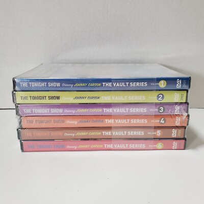 The Tonight Show Vault Series Collection Volume 1-6 starring Johnny Carson