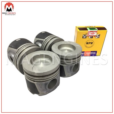 PISTON & RING SET NISSAN YD22 DDT/ETi FOR ALMERA T30 X-TRAIL PRIMERA 2.2L 01-13
