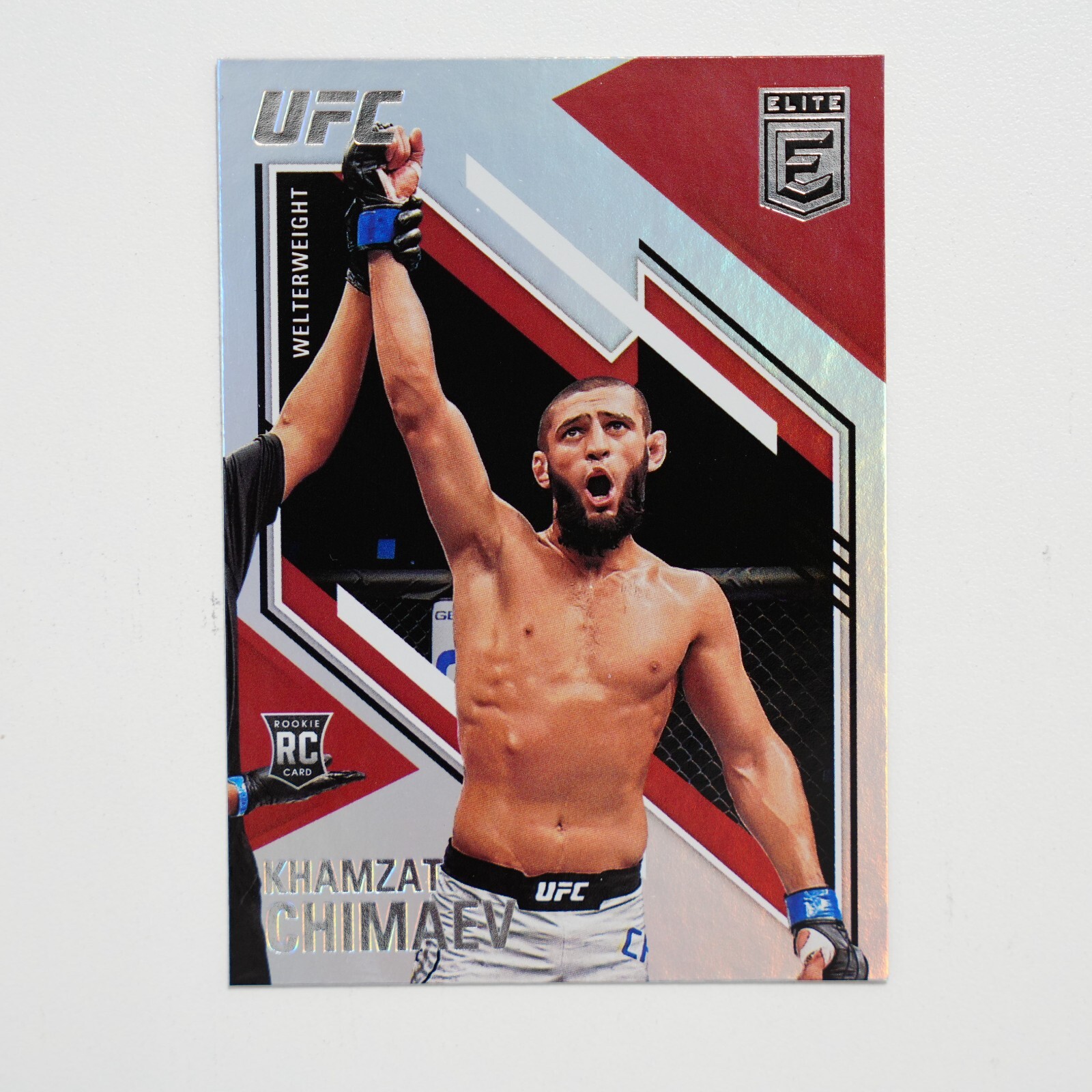 PANINI UFC CHRONICLES 2021 KHAMZAT CHIMAEV ELITE BASE ROOKIE