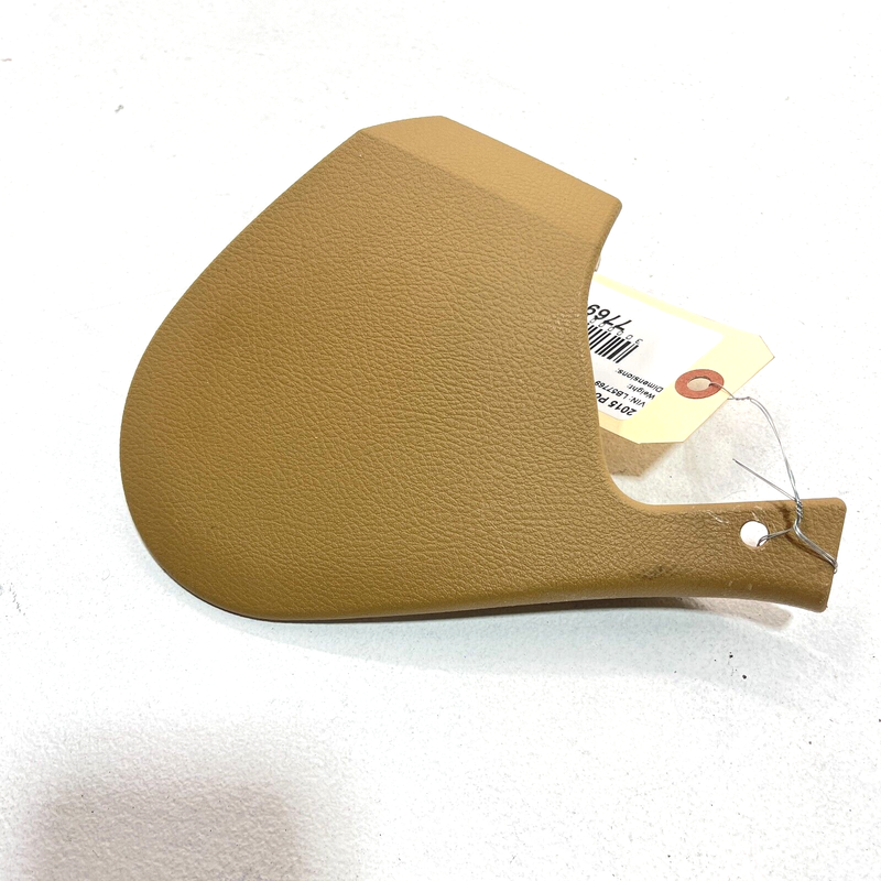 Used Front Right Seat Inner Recliner Cover Luxor Beige Porsche Macan 2015-2018 OEM