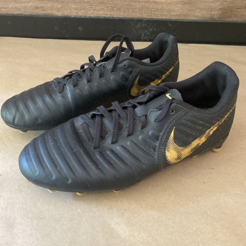 Nike Tiempo Legend 7 Club FG Soccer Cleats Black/Gold size